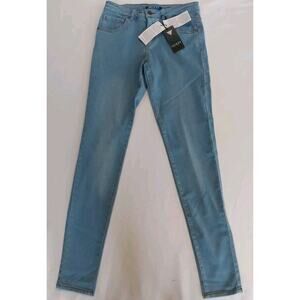 New GUESS Girls Blue Denim Jeggings Size 16 Light‎ Medium Wash